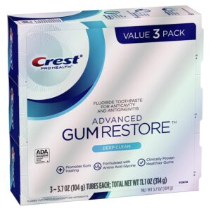 Best Toothpaste For Receding Gums crest pro health advanced gum restore